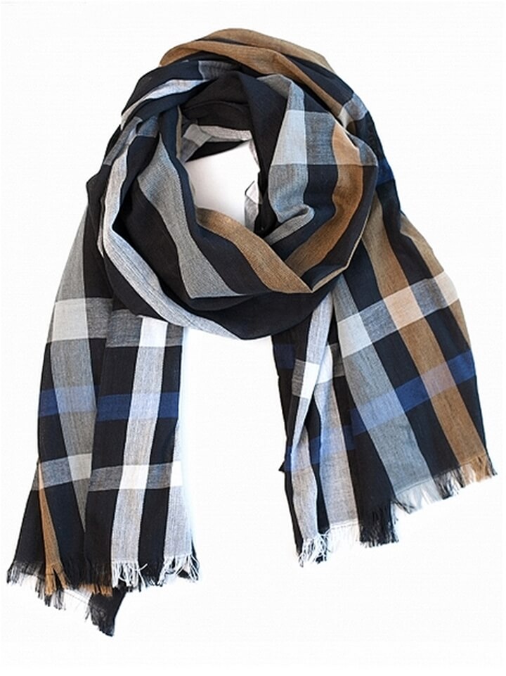 Plaid Moges Scarf