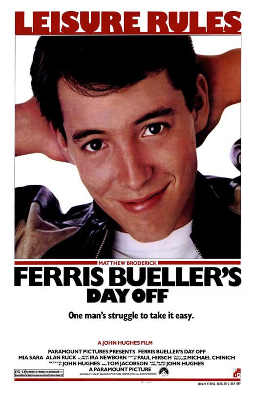 Ferris Bueller's Day Off movie poster