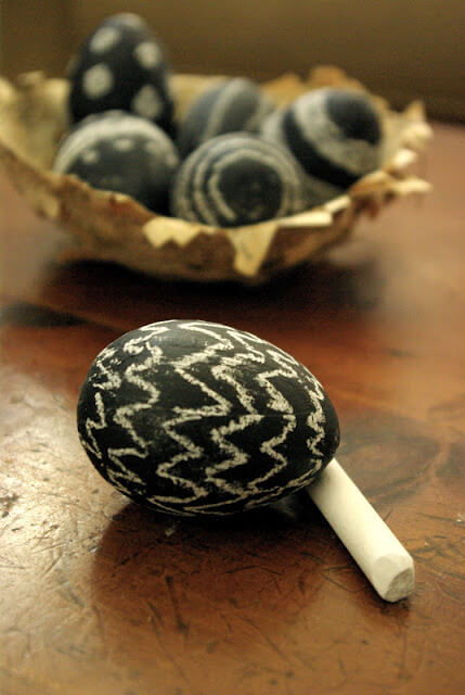 Chalkboard Easter Eggs