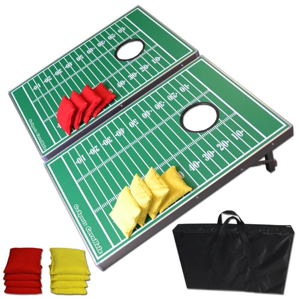 football cornhole game