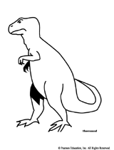 Dinosaur Coloring Page