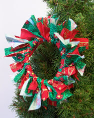 Fabric Wreath