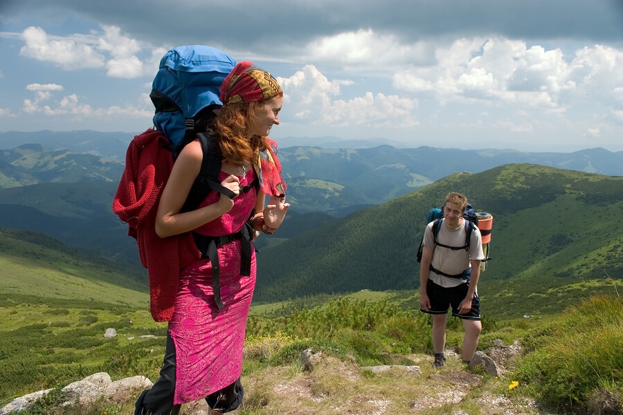 Backpackers,Hiking