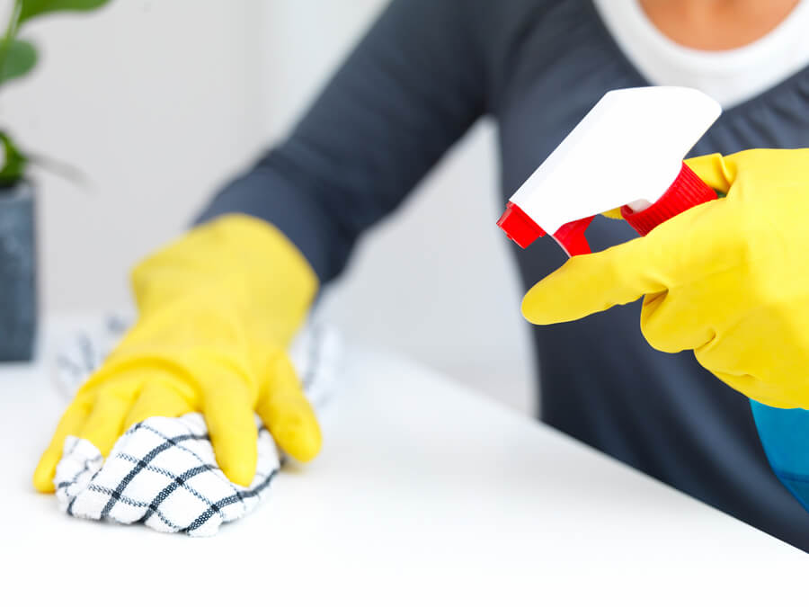 time saver, woman cleaning