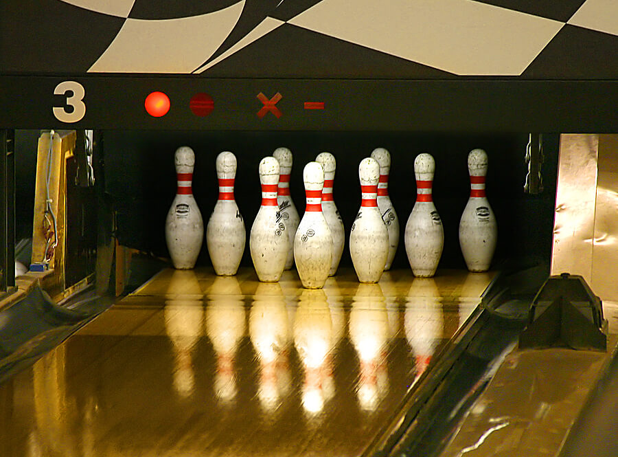 Fathers Day activities, bowling alley