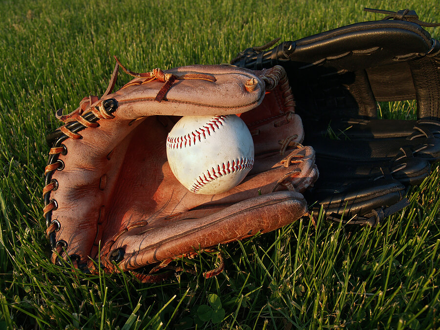 Fathers Day activities, baseball gloves for playing catch