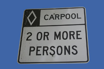 Carpool Sign