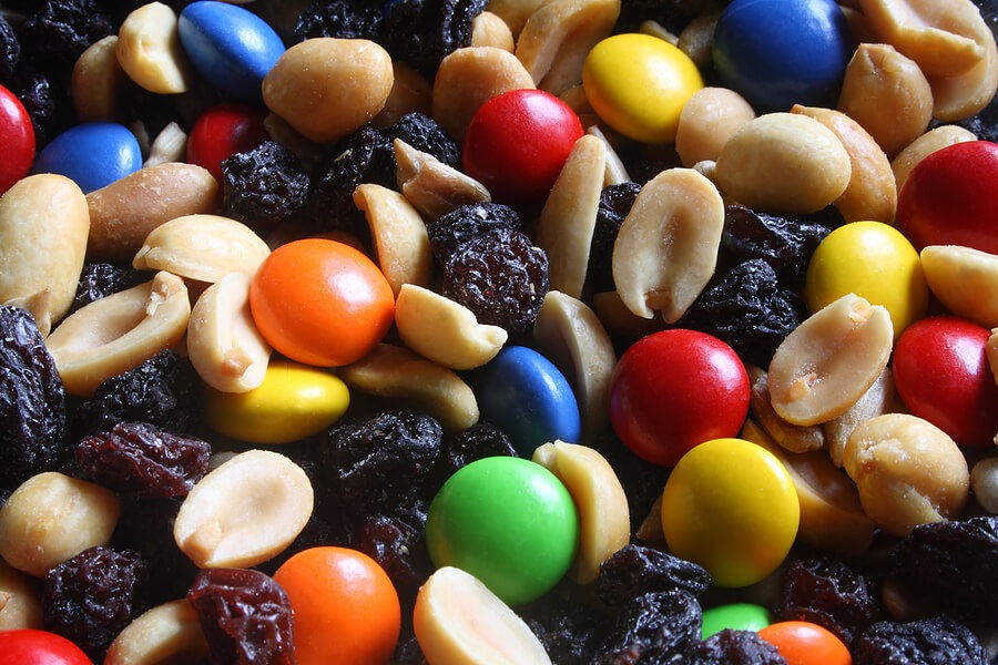 TrailMix,Gorp,Peanuts,Candy